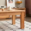 Table basse rectangulaire en bois massif-104977312-104977314