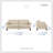 Nico Modern Contemporary Top Grain Leather 3-Piece Living Room Set with Refined Tufted Detail, Removable Zipper Covers & Pocket Coil Seating-573073161