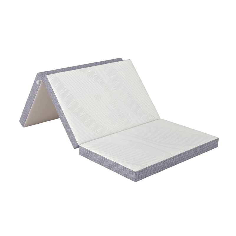 Matelas pliant en mousse viscoélastique CoolSoft, 4", Très grand simple