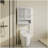 Toilet storage shelf, Private bathroom, Laundry room, Space-saving, white