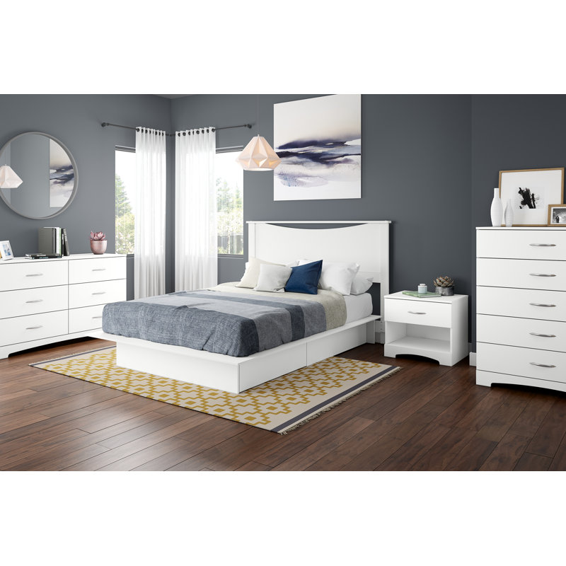 Lochran 6-Drawer Dresser, Pure White