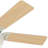 52" Studio Series 5 - Blade Standard Ceiling Fan with Pull Chain and Light Kit Included