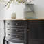 Buffet semi-circulaire de style européen