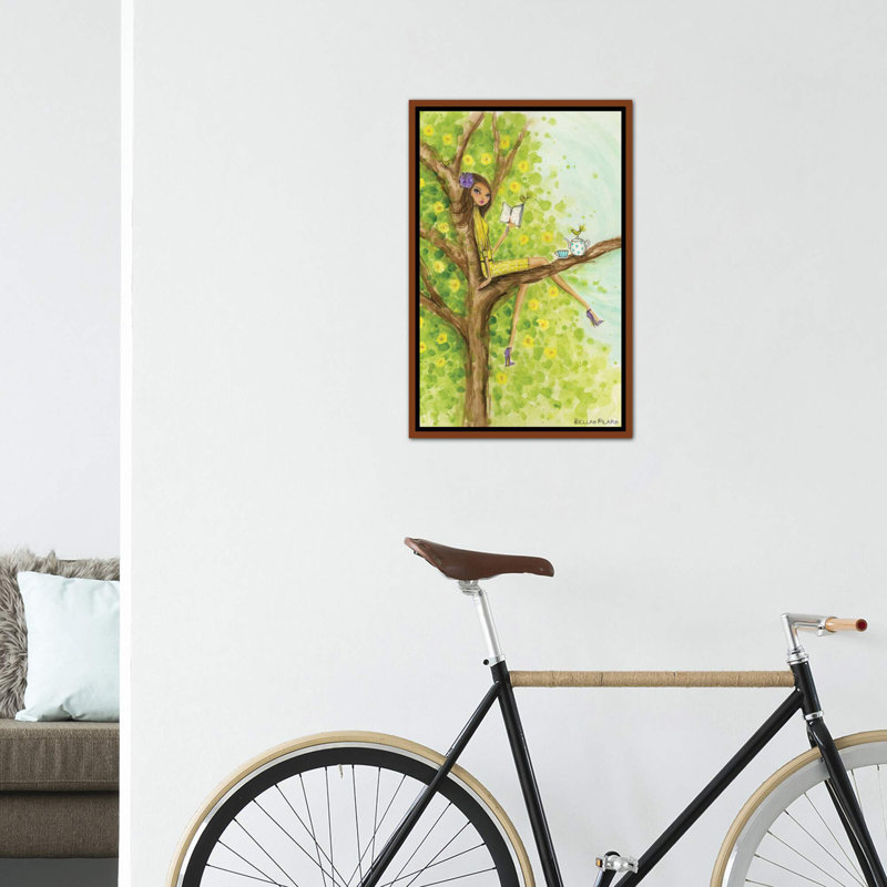 Printemps à Summerside # 3, art, Toile avec cadre en bois classique, H 26 po x l 18 po x P 1,5 po