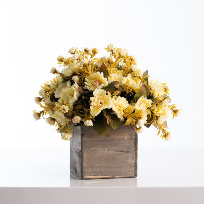Arrangement floral maman en pot