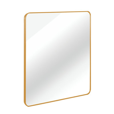 Metal Framed Square Bathrrom Mirror