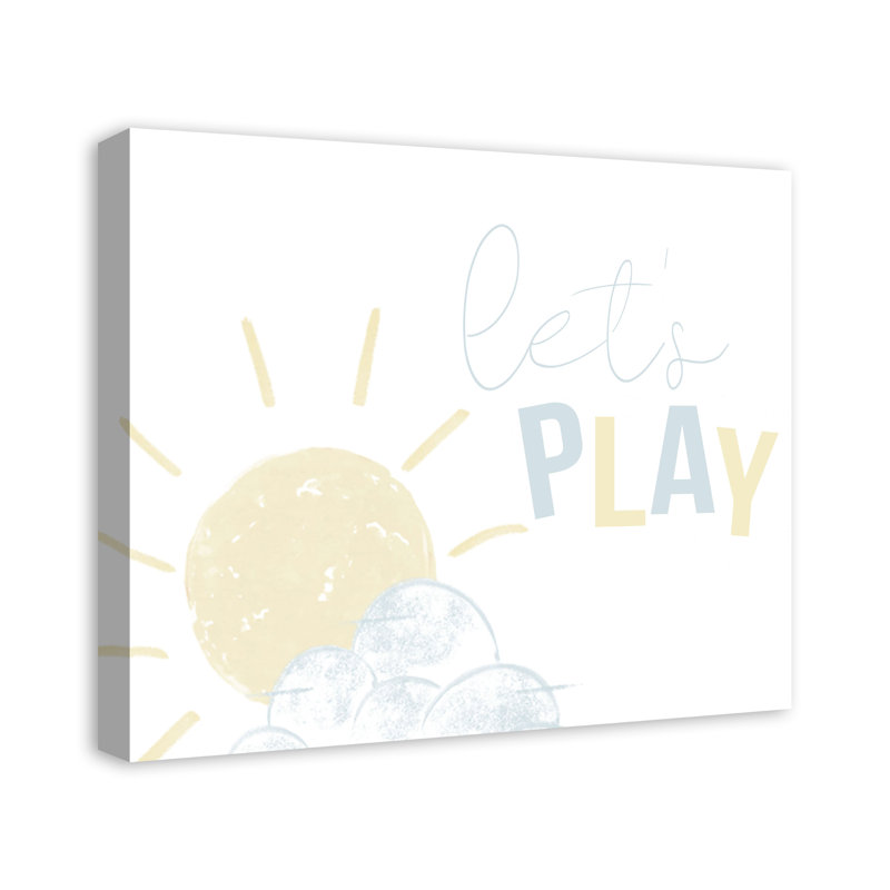 «Lets Play Sun», art sur toile, H 24 po x l 20 po x P 1,25 po