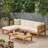 L Shape Outdoor Sofa Set