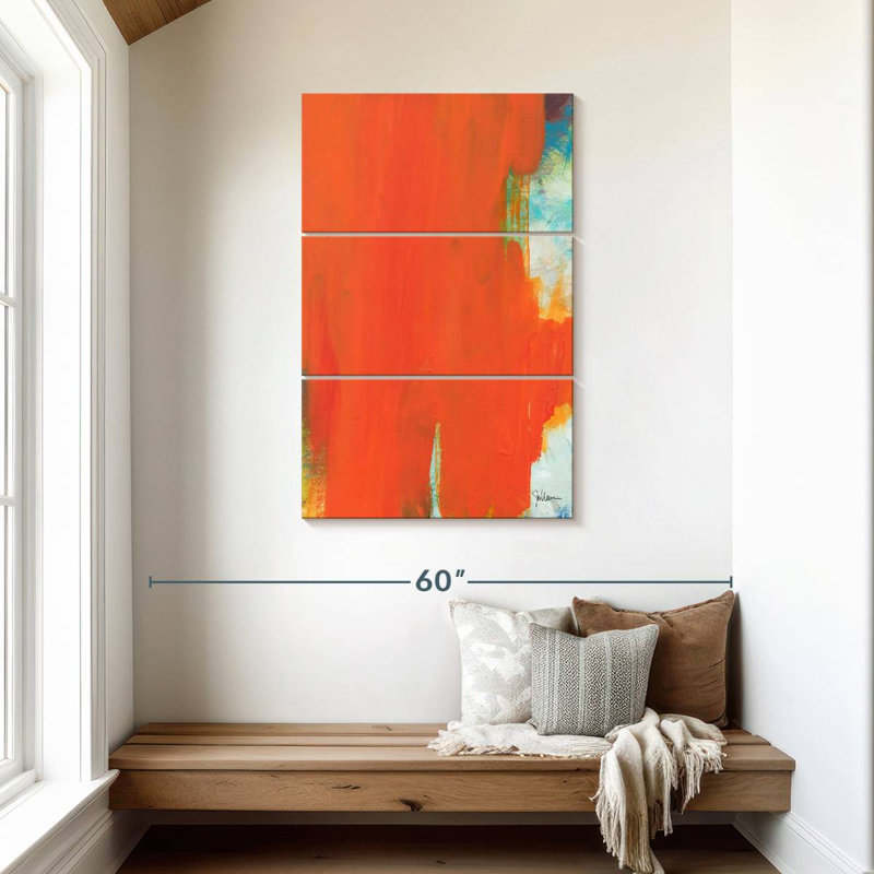 Avery Orange Tide, 45" H x 28" W