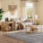 Rectangular Coffee Table with Storage Shelf