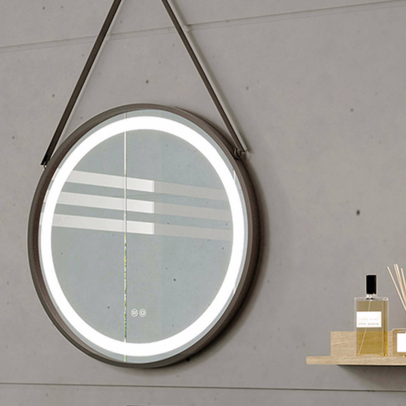 Miroir à DEL rond 28 pouces