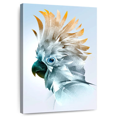 Brampt Pensive Cockatoo Painting
