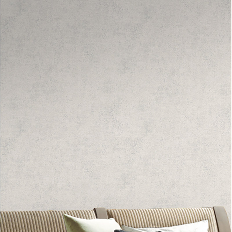 Rouleau de papier peint Mihalis, Gris / Blanc, L 33 pi x l 20 po