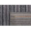 Handmade Cotton and Silk Striped Area Rug