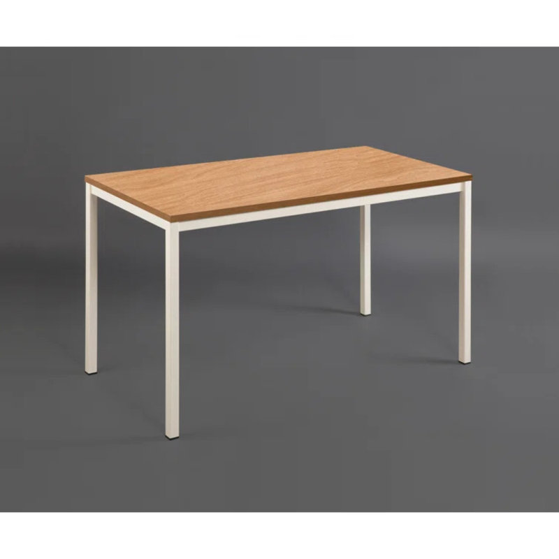 Bureau Lakeicha, Acacia / noir, H 29,5 po x l 63 po x P 23,6 po, Brun