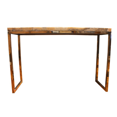 Harlee 48'' Stone Top Console Table