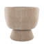 Swivel Accent Chair In Grey Fabric-1209284965