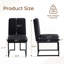 45cm H Linen Upholstered Metal Side Chair-121976091
