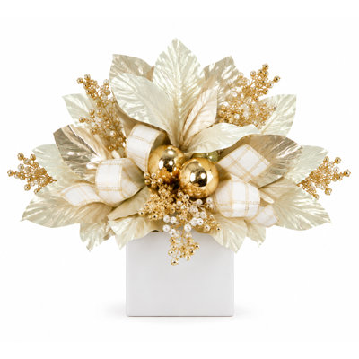 Alvarenga Polysilk Magnolia Arrangement