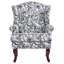 Upholstered Wingback Chair-1557988331