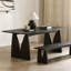 Table à manger classique en bois massif-1811128891