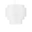 5 - Light White Drum Pendant
