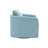 Accent Chairs,Oversized 360 Swivel Armchair(Seat Area:16.69"D x 25.98"W),Modern Comfy Reading Chairs for Living Room with Metal Base,Performance Fabric in Teal-272185675