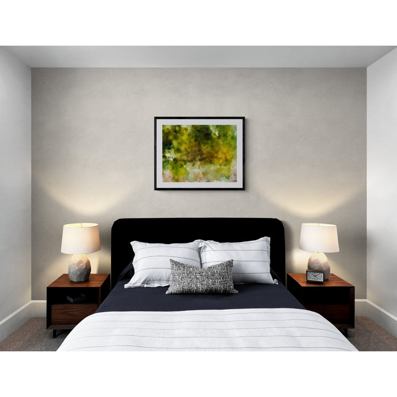 Abstract 0538 Print by Chamira Young, Black Framed Paper, 25.25" H x 31.25" W