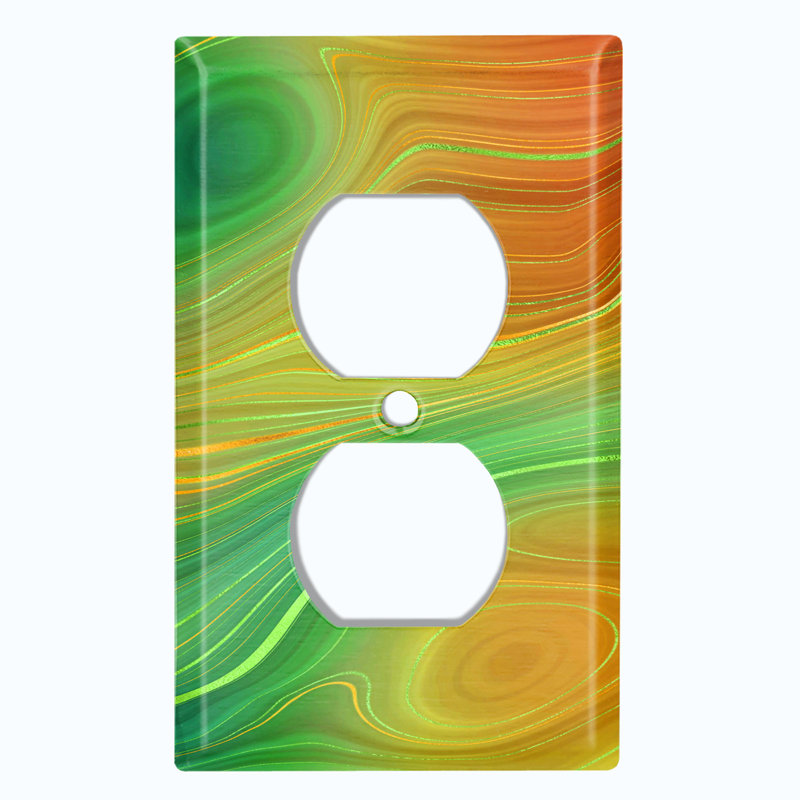 Plaque murale en marbre Marble Candy Strata Swirl