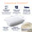 Grandstaff Memory Foam Plush Cooling Pillow