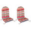 Coussin de siège et de dossier Adirondack pour l'extérieur, 4 pièces