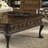 American-style carved rectangular coffee table