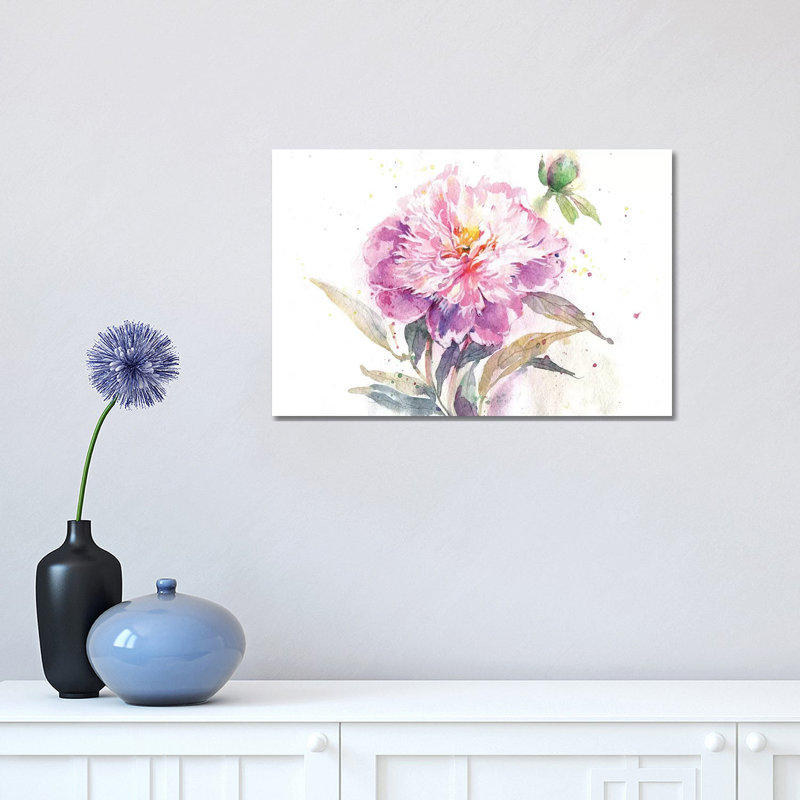 Pion 1 Piece Wrapped Canvas Wall Art, 30.48 cm H x 45.72 cm W