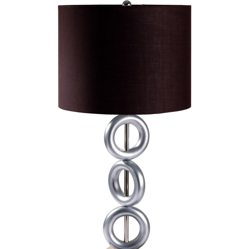Lampe de table en métal 22 po