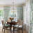 5 - Light Dimmable Drum Chandelier