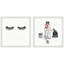 Model To Be by Marmont Hill - 2 Piece Single Picture Frame Painting Set-308974140