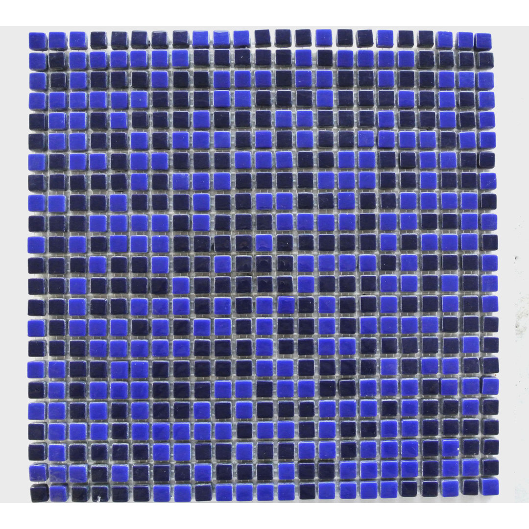 Full Body 0.5" x 0.5" Glass Grid Mosaic Wall & Floor Tile Abolos 