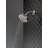 H2Okinetic 5-Setting Shower Head, Square Shower Head-100848280
