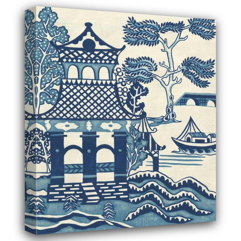 «Lark Manor ™ Zarris, Chariklia, reproduction d'art sur toile tendue: Willow Landscape I, H 35 po x l 28 po