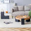 La table basse à deux étages détachable, le design élégant est plus précieux-860735337-860735342