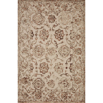 Engli Wool Floral Indoor Rug