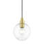 Luminaire suspendu en dome à 1 lumière-370321490