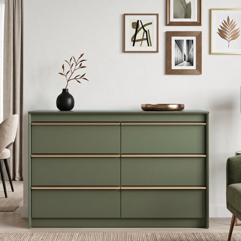 Queensland 6 Drawer Chest of Drawers