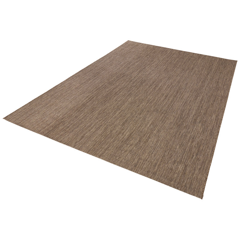 Meadow Flatweave Brown Rug, Rectangle 120 x 170cm