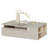 Modern Extendable Coffee Table With 4 Drawers & Storage Shelf, Centre Table For Living Room( 50"W to 70"W