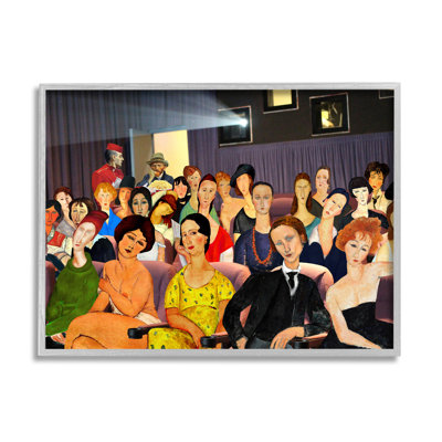 " Vintage Theater Collage " by Barry Kite