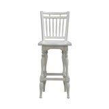 Colne Spindle Back Swivel Counter Height Chair