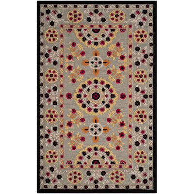 Eatonville Hand Tufted Wool Floral Rug