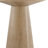 Round Solid Wood Base End Table-1021493189