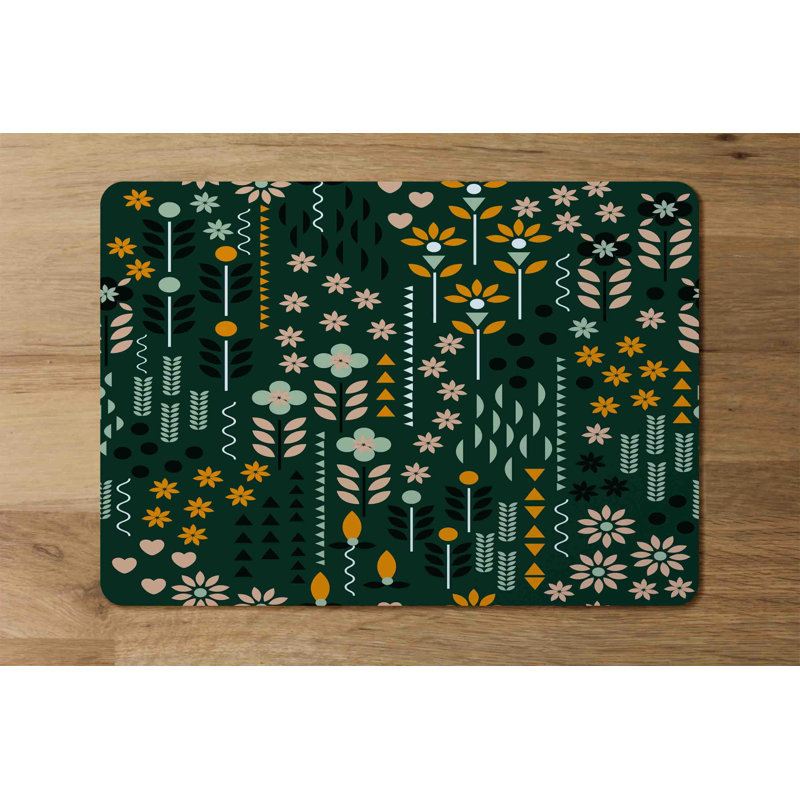 Gaitan Floral Rectangle Placemat